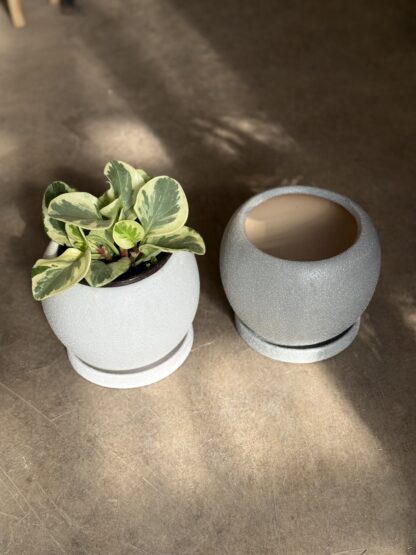 Maceta de ceramica - Redonda