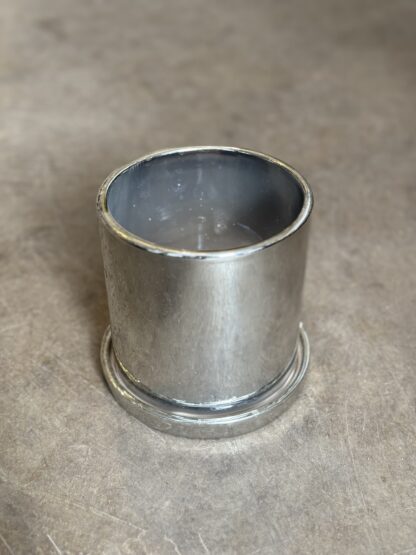 Maceta de ceramica - Cilindro Plata