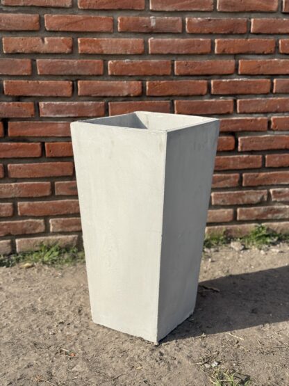 Maceta de fibrocemente piramidal 60x30