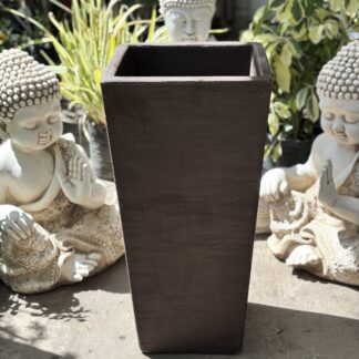 Maceta Piramidal Rústica N°65 Rotomoldeada